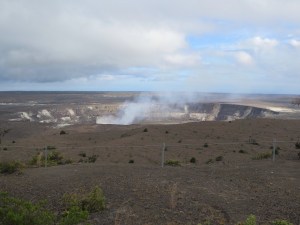 Kilauea Caldera in the day