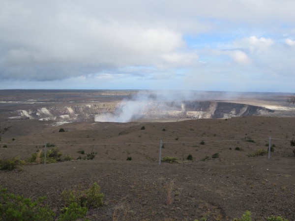 Kilauea Caldera in the day
