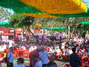 English supporters Manaus