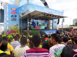 FIFA Fan Fest at Ponta Negra Beach